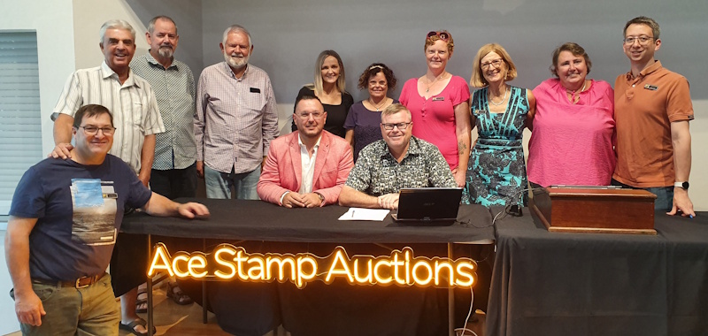 The Ace Stamp Auctions Team 2024